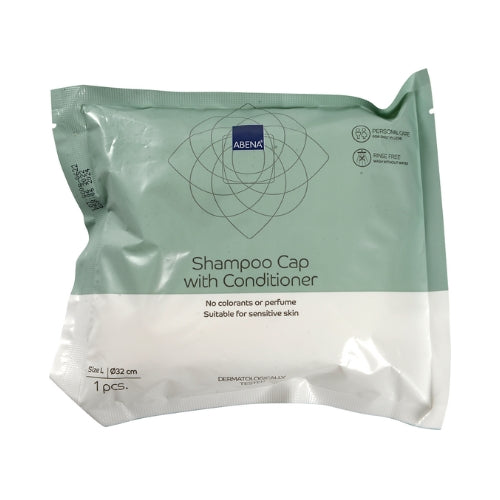 ABENA Shampoocap met conditioner – haar wassen en verzorgen zonder water, ideaal voor bedlegerige personen en onderweg