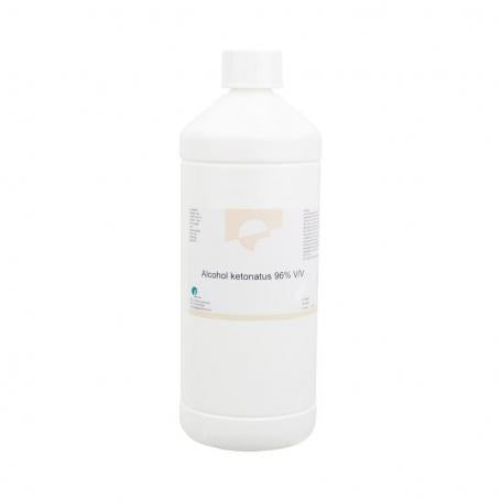 Chempropack Alcohol Ketonatus 96% desinfectiemiddel 1 liter fles voor huid, instrumenten en kleine oppervlakken