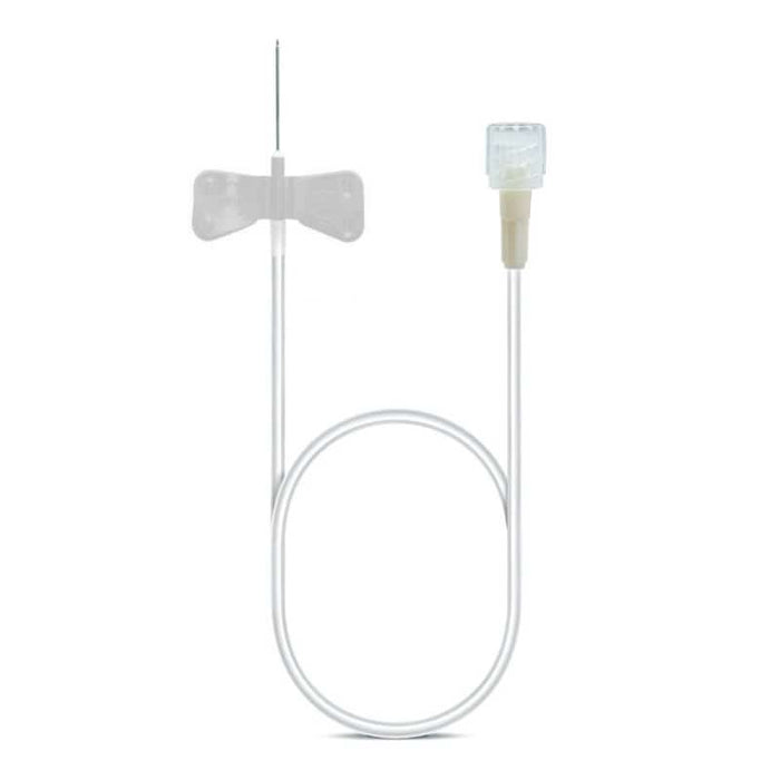 B. Braun Venofix® A vleugelnaald 27G grijs met flexibele vleugels en 30 cm slang