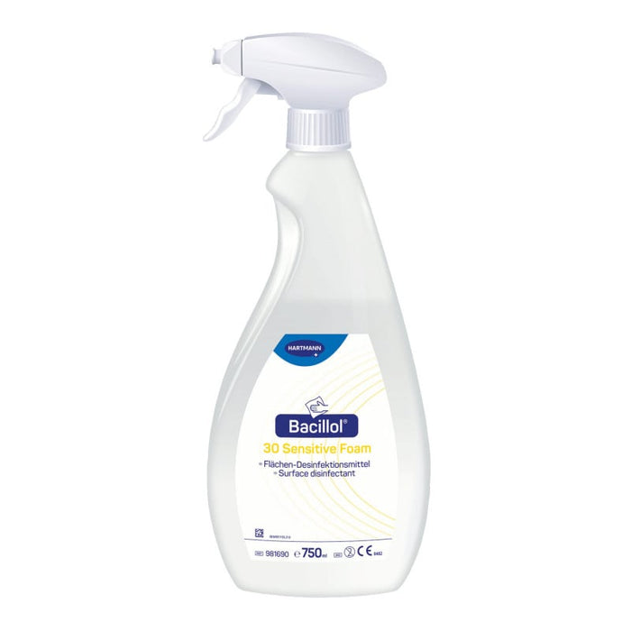 Bacillol 30 Sensitive Foam Desinfectiespray 750 ml – materiaalvriendelijke oppervlaktedesinfectie