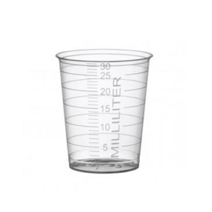 Medicijnbekers 30ml Transparant - 4800 stuks