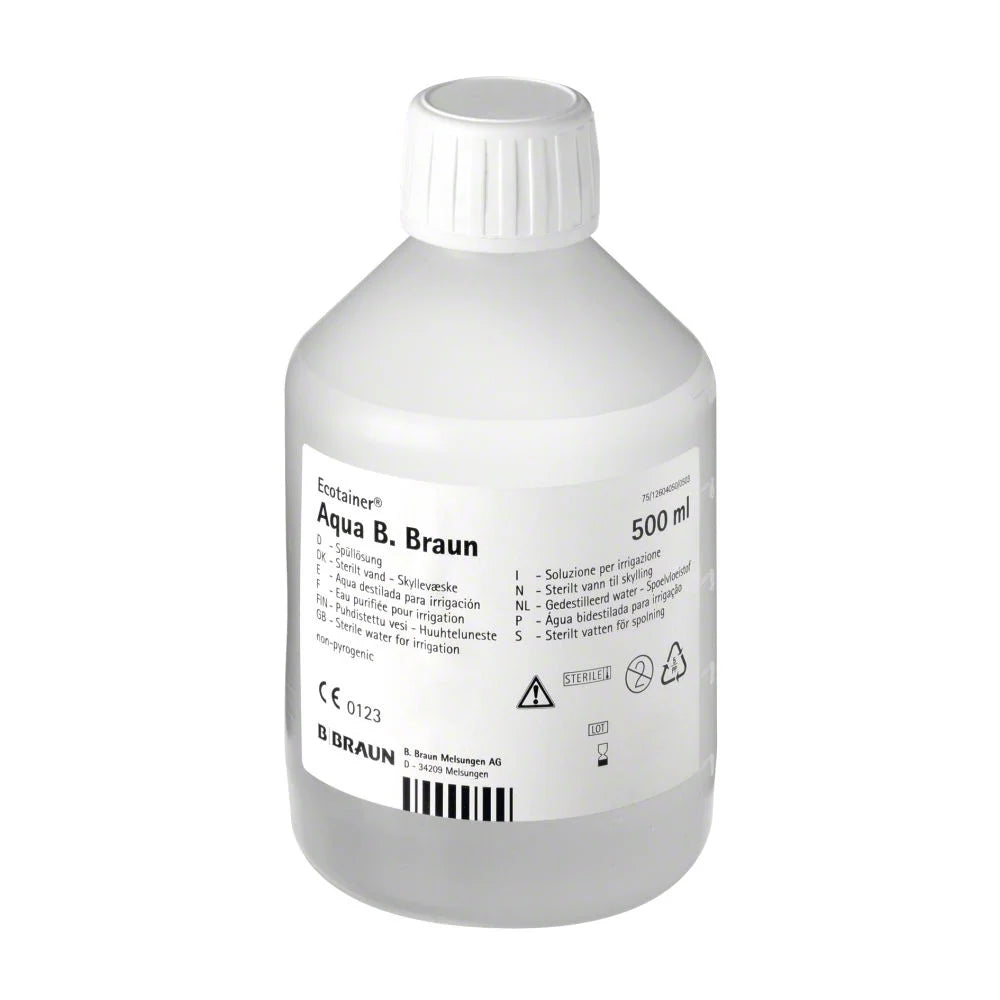 Aqua Ecotainer® 500 ml – Steriel Spoelvloeistof | 10 x 500 ml