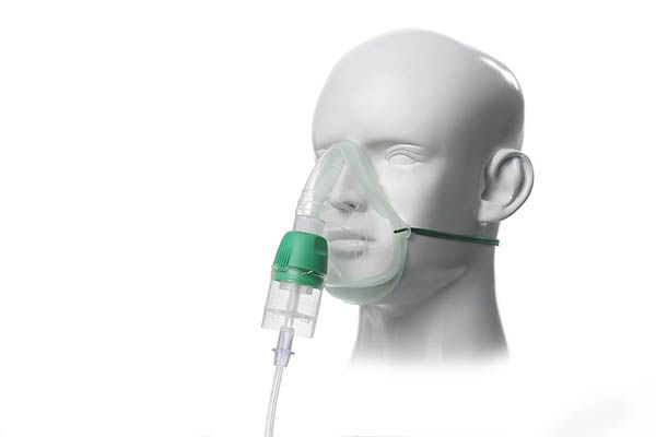 Intersurgical® Cirrus™ 2 vernevelset met EcoLite™ masker en 2,1 m slang – laag restvolume en optimale medicijnafgifte
