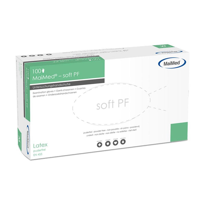 MaiMed® Soft Latex Handschoenen – 100 stuks | Poedervrij