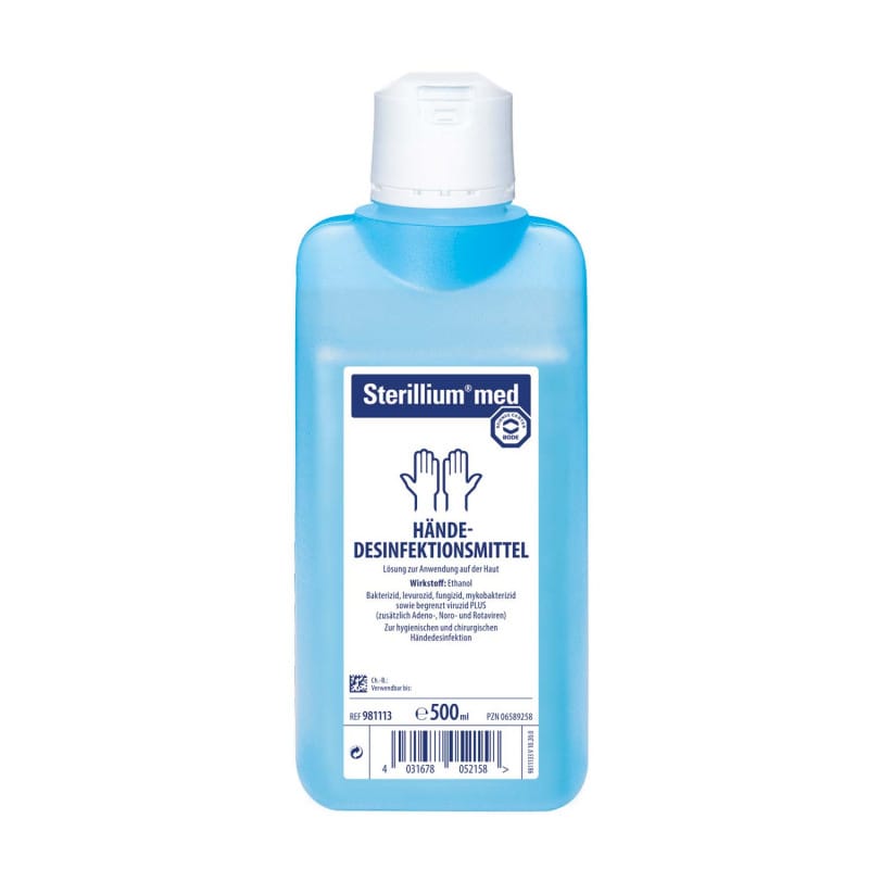 Sterillium® Med handdesinfectie 1000 ml Eurofles – huidvriendelijk en professioneel desinfectiemiddel van Paul Hartmann