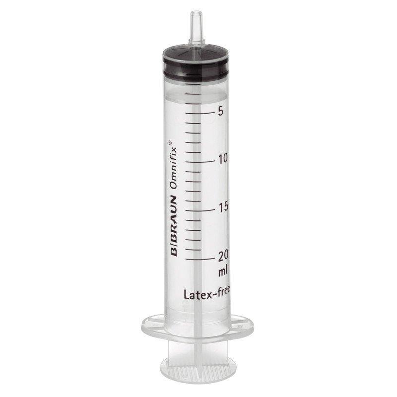 B.Braun Omnifix Solo injectiespuit 3-delig Luer 10 ml – steriele latexvrije wegwerpspuit met transparante cilinder en verlengde schaalverdeling