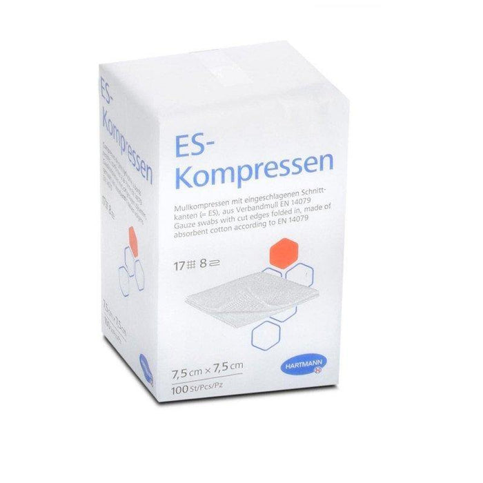 Hartmann Sterilux®ES gaaskompres - niet steriel - 8-laags - 100 stuks - taymedical.nl
