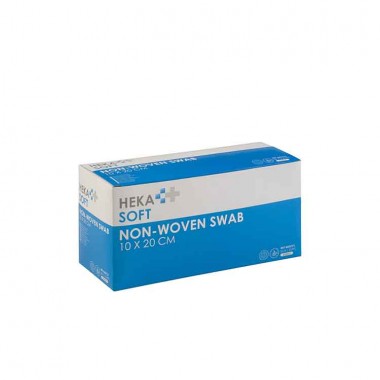 HEKASOFT non-woven kompres 10 x 20 cm - steriel