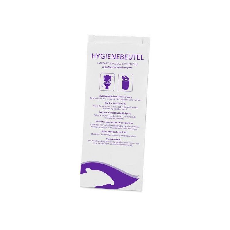 Papieren damesverbandzakjes – doos 1000 stuks, hygiënisch en discreet