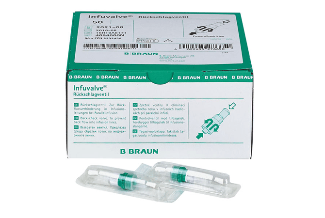 Infuvalve Terugslagklep – Betrouwbare bescherming voor infuussystemen