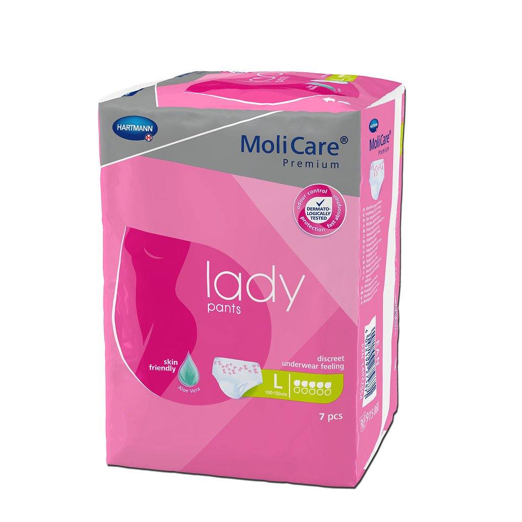MoliCare Premium Lady Pants maat L – elegant incontinentiebroekje voor vrouwen