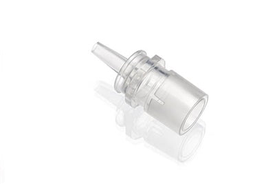 Intersurgical rechte masker connector met zuurstof aansluiting