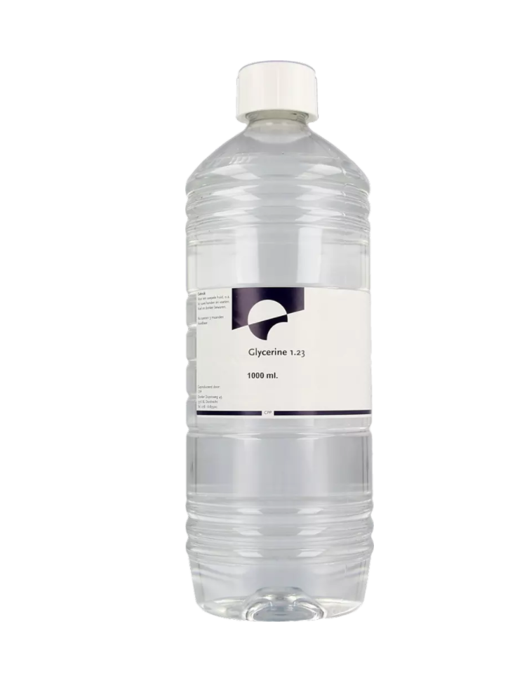 Glycerine 1.23 – Verzachtende Plantaardige Glycerine voor Cosmetisch Gebruik