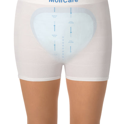 Fixatiebroek met elastische, comfortabele pasvorm voor veilige en discrete fixatie van incontinentieproducten