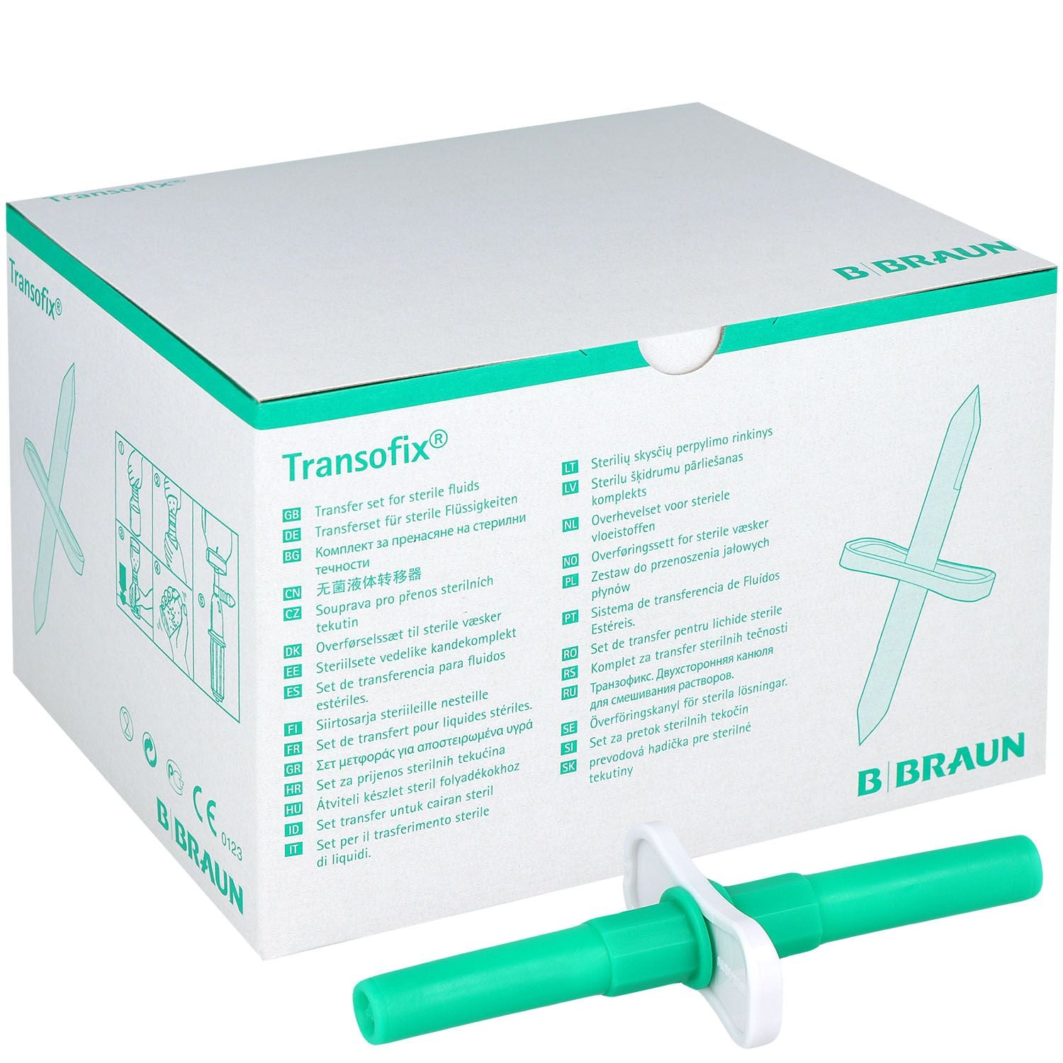 Transofix® Transferset voor striele vloeistoffen - 50 stuks