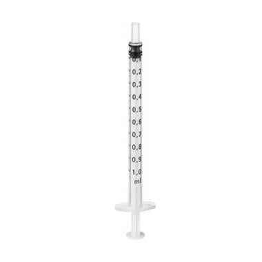B.Braun Omnifix 1ml Luer Lock – 3-delige tuberculinespuit, steriel, latex- en PVC-vrij