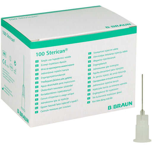 Sterican® injectienaalden 27G x 20mm grijs – voor intraveneus en subcutaan gebruik, 100 stuks, steriel verpakt