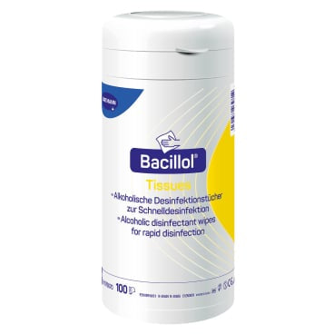 Bacillol Tissues AF desinfectiedoekjes dispenser 100 stuks voor medische oppervlaktedesinfectie
