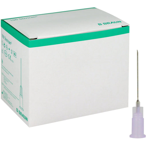 Sterican® injectienaald 24G x 1” (0,55 x 25mm) Lila – intraveneus, subcutaan, handader pediatrie – 100 stuks