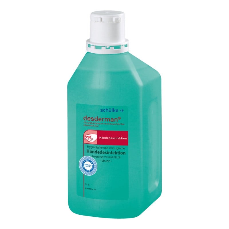 Desderman® handdesinfectiemiddel  1000 ml  – huidvriendelijk en breed werkingsspectrum
