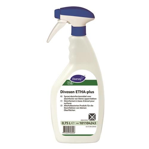 Divosan Etha-Plus desinfectiespray 6 x 750 ml
