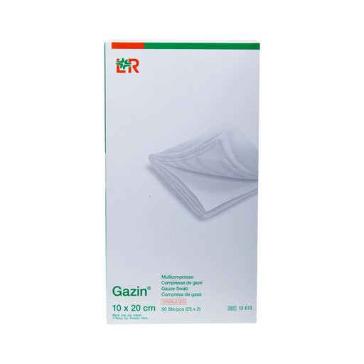 Gazin steriele gaaskompressen 10×20 cm 8-laags voor professionele wondverzorging