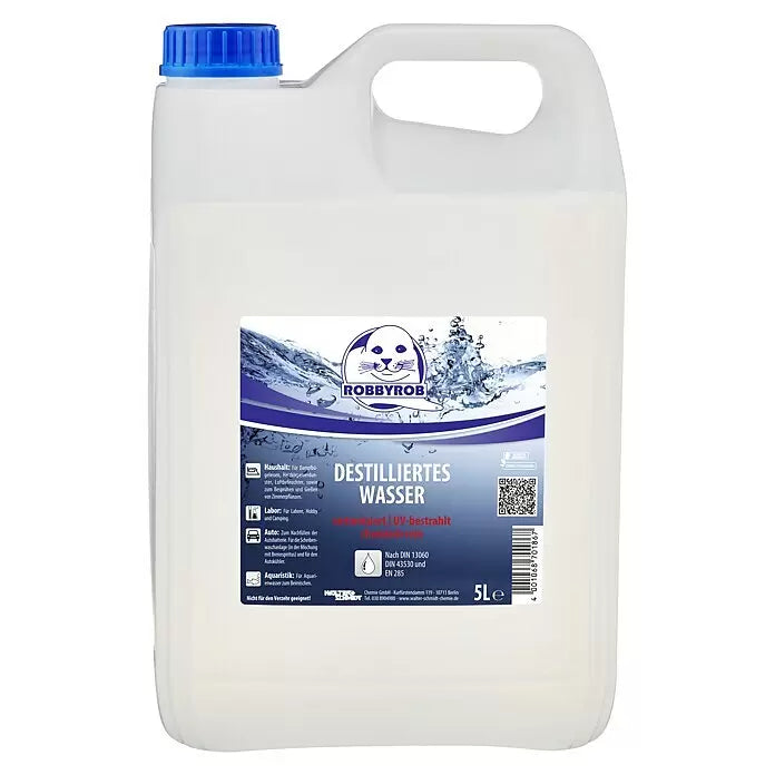 Gedestilleerd Water 5L – Kristalhelder en Puur