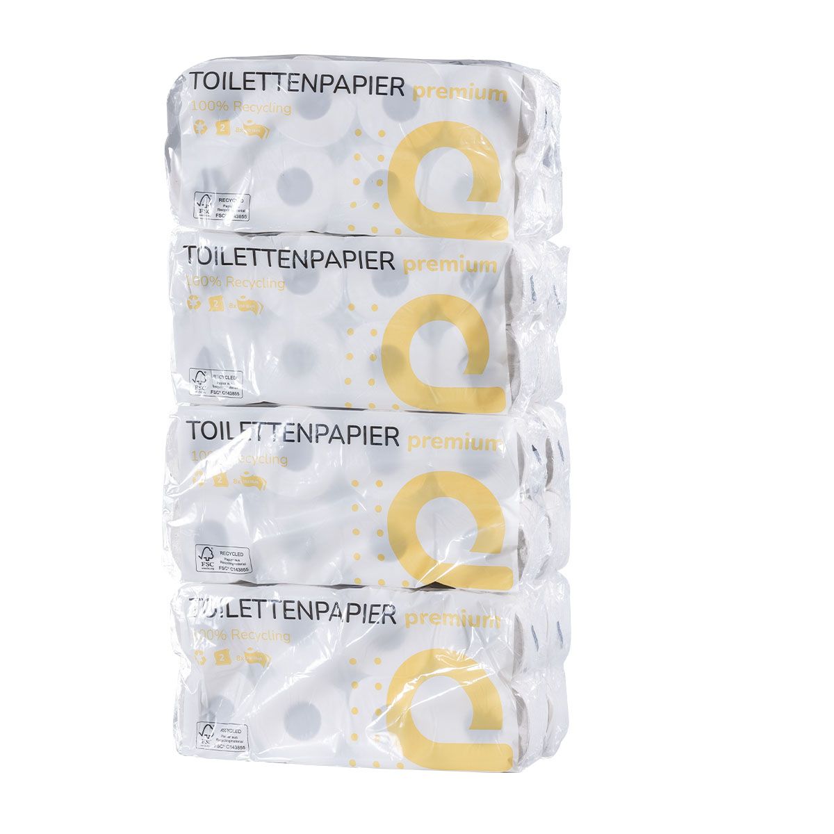 Toiletpapier 2-laags Gerecycled – FSC® 250 vellen, 64 rollen