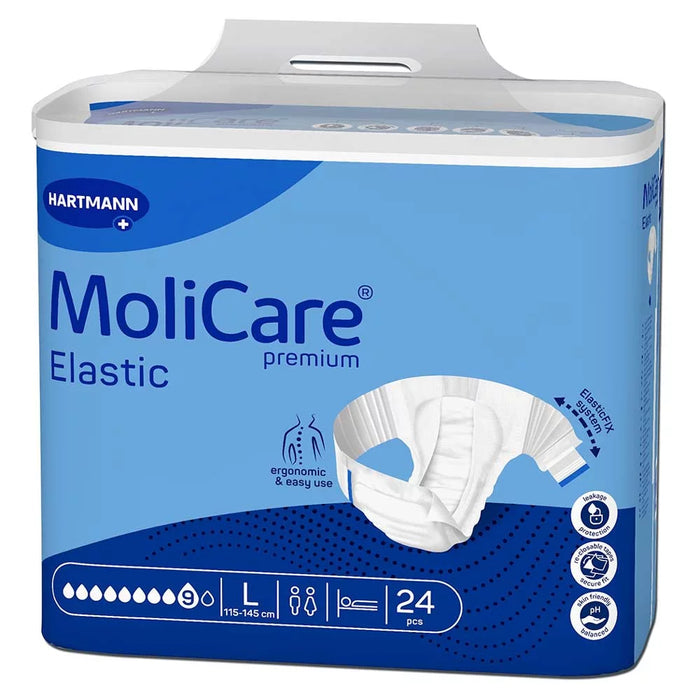 MoliCare® Premium Elastic 9 druppels; maat L