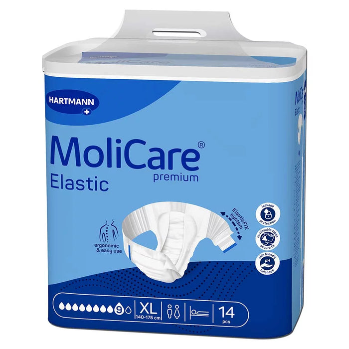 MoliCare® Premium Elastic 9 druppels; maat XL