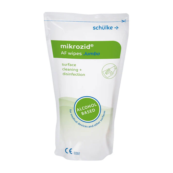 Mikrozid AF Wipes Jumbo Navulverpakking – 220 extra grote desinfectiedoekjes voor medische oppervlakken