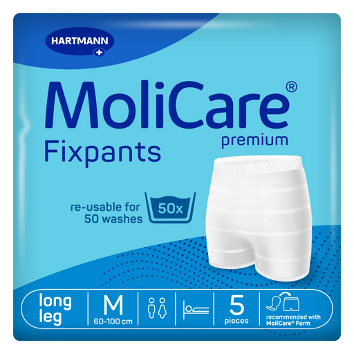 MoliCare Premium Fixpants M – fixatiebroekjes voor incontinentie-inleggers, 5 stuks.