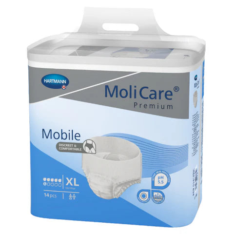 MoliCare Premium Mobile 6 druppels maat XL incontinentiebroekje unisex