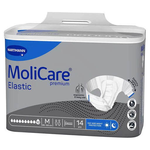 MoliCare Premium Elastic 10 druppels maat M incontinentieslip unisex voor zwaar urineverlies