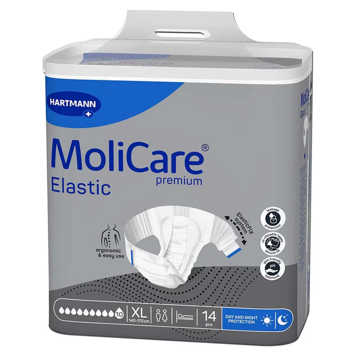 MoliCare Premium Elastic 10 druppels maat XL incontinentieslip voor maximale bescherming bij incontinentie