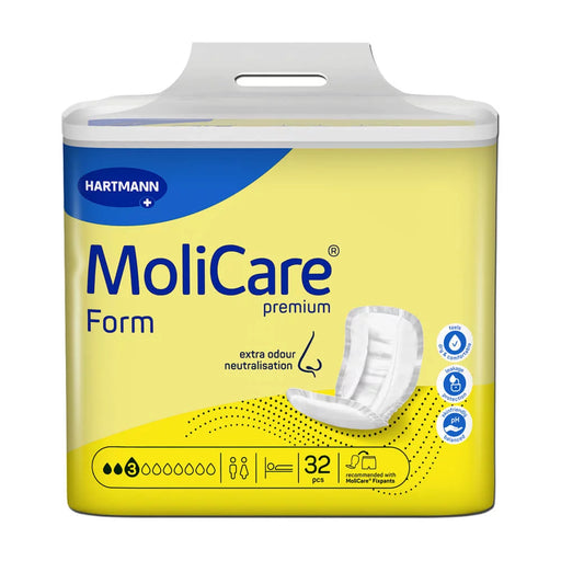 MoliCare Premium Form 3 druppels – anatomisch gevormde incontinentie inlegger voor mannen en vrouwen