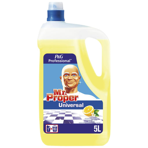 Mr. Proper Lemon 5L jerrycan – krachtige allesreiniger met frisse citroengeur
