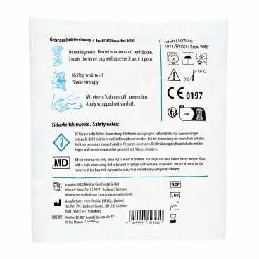 NITRAS FREEZE instant koudkompres 15x17 cm voor directe verkoeling bij blessures