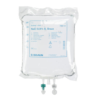 Ecobag® NaCl 0,9% Spoelvloeistof - 4x3000ml