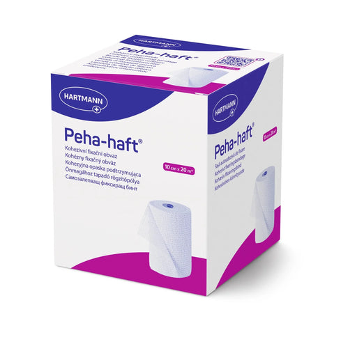 Peha-haft fixatiezwachtel wit 20 meter in 10 cm