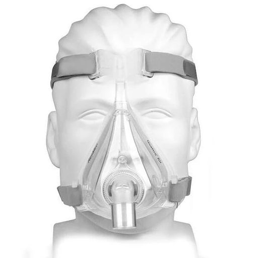ResMed Quattro Air CPAP Full-Face Masker – Complete Set met ultrazacht kussen en wraparound hoofdband