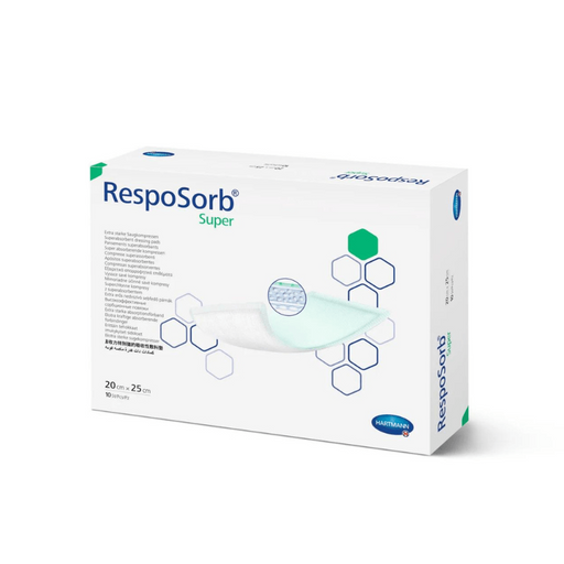 RespoSorb® Super verband 20x25 cm van Hartmann – groot absorberend wondverband voor wonden met veel exsudaat