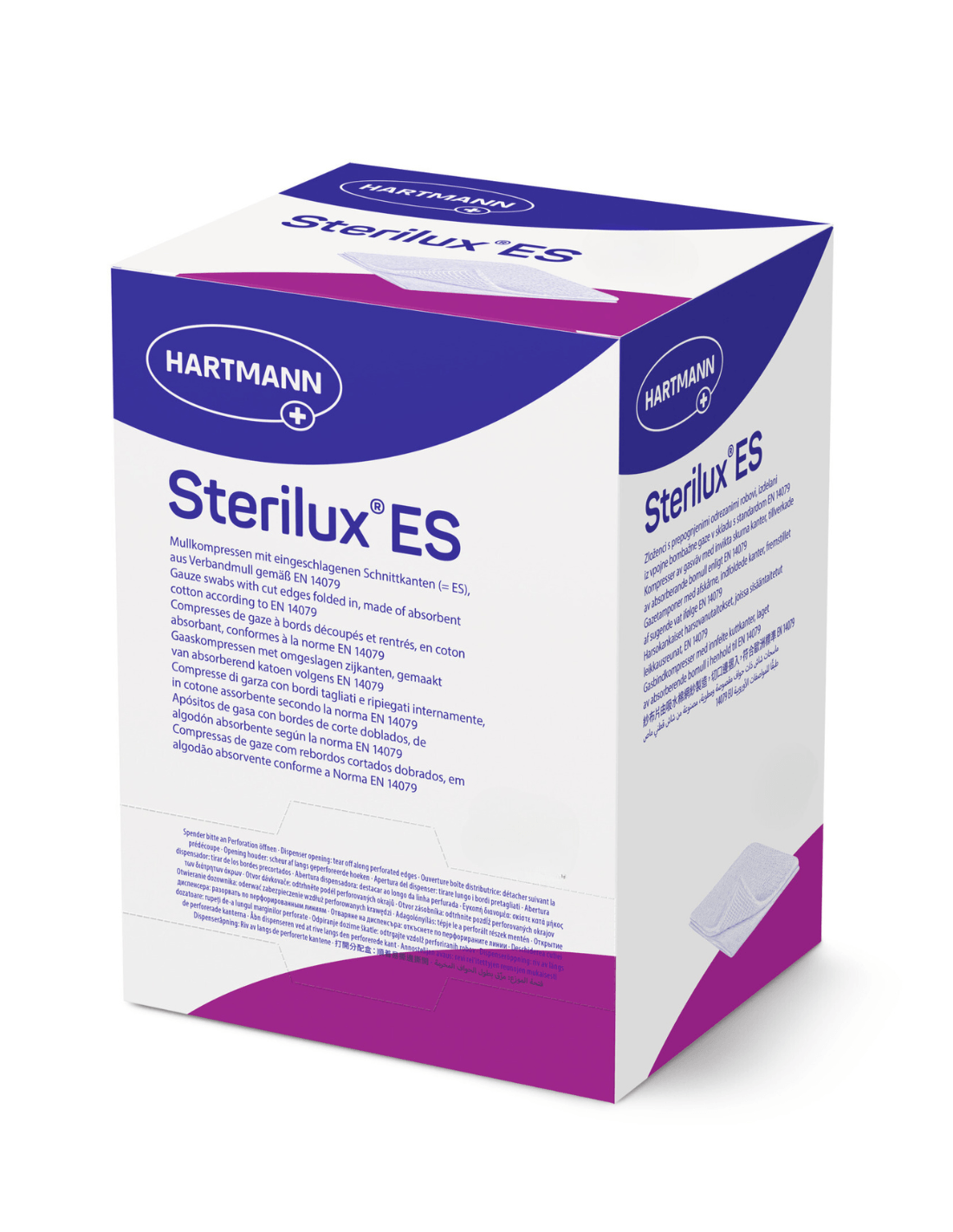 Sterilux EX steriel gaasverband 10×10 cm voor professionele wondzorg