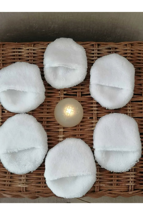 Wasbare wattenschijfjes van katoen – herbruikbare, zachte en milieuvriendelijke pads voor make-up verwijderen en huidverzorging