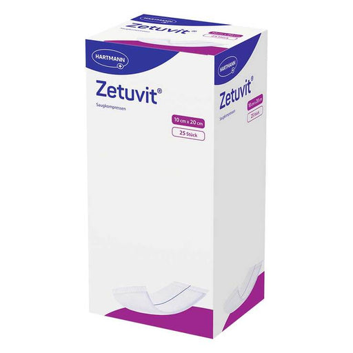 Zetuvit absorberend kompres 10x20 cm steriel