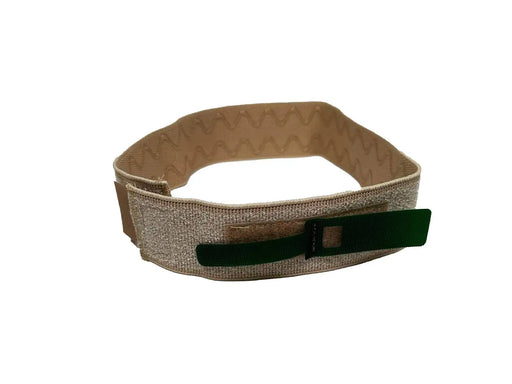 HEKURA katheter fixatieband met klittenband en siliconen antislip patronen