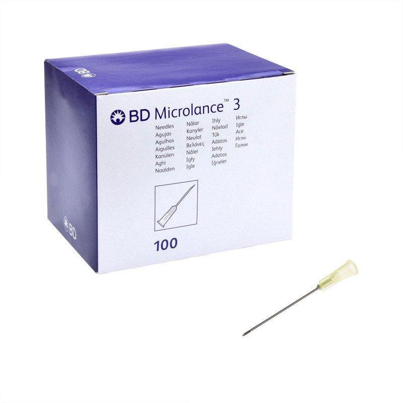 BD Microlance 3 - wegwerpnaald 20G - GEEL [0.9 x 40 mm] 100 stuks - taymedical.nl