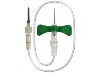 BD Vacutainer Safety Lok bloedafnameset - 21G - 0.8 x 19 mm, 18 cm slang
