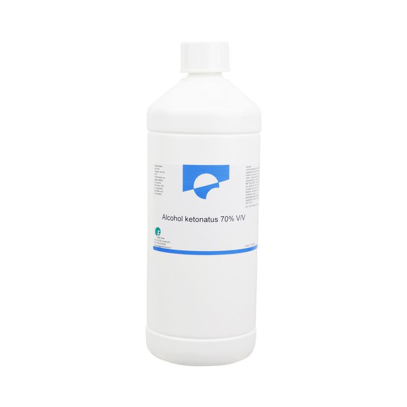 Chempropack Alcohol Ketonatus 70% – 1 liter fles desinfectiemiddel