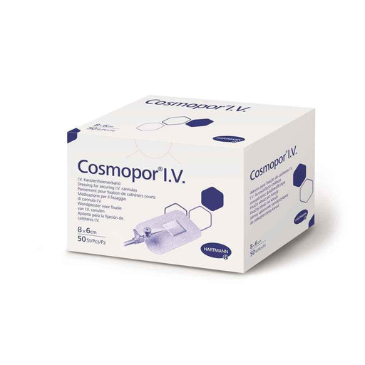 Cosmopor® infuusfixatie 6×8 cm steriele infuuspleister met polsterkussen